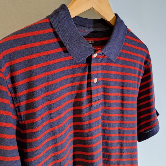 J. Crew men's large two button polo new with tag style 07646 - Picture 5 of 11